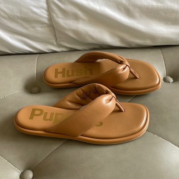 Push puppies nude natural sandal. - Picture 2 of 3
